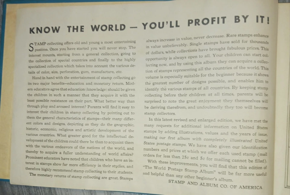 1946-The World United States & Foreign  Postage Stamp Album  - Image 3 of 4