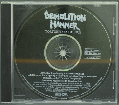 Demolition Hammer Tortured Existence unvollständig beschnitten stark gebraucht