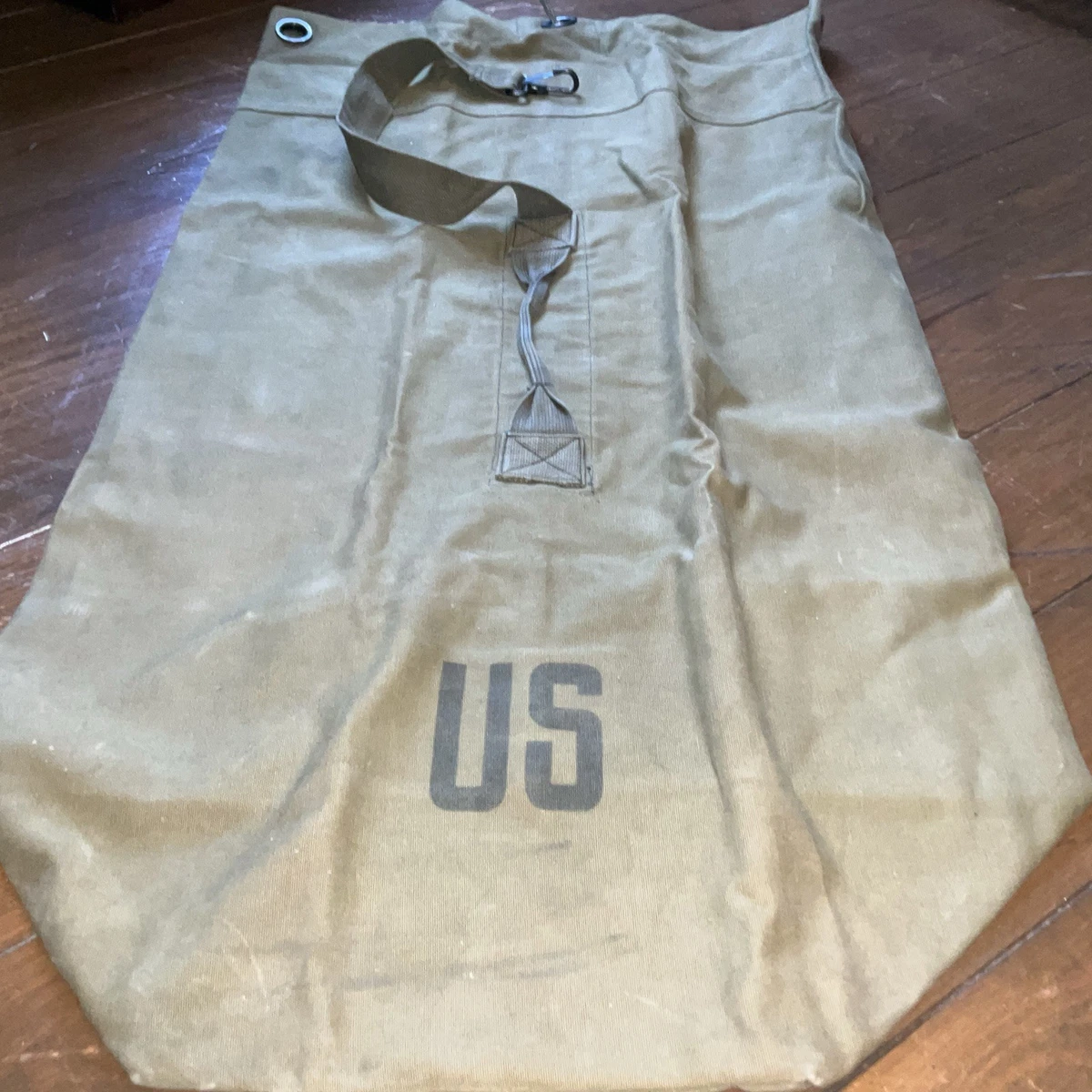 Vintage Army Duffle Bag In Collectible Military Surplus Bags