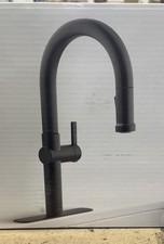 Kohler Kotor One Handle Matte Black Pull-Down Kitchen Faucet