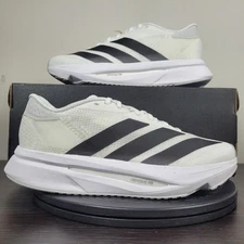 Adidas Adizero SL2 Running Shoes Cloud White Black Gray JI2993 Women's Sz 8