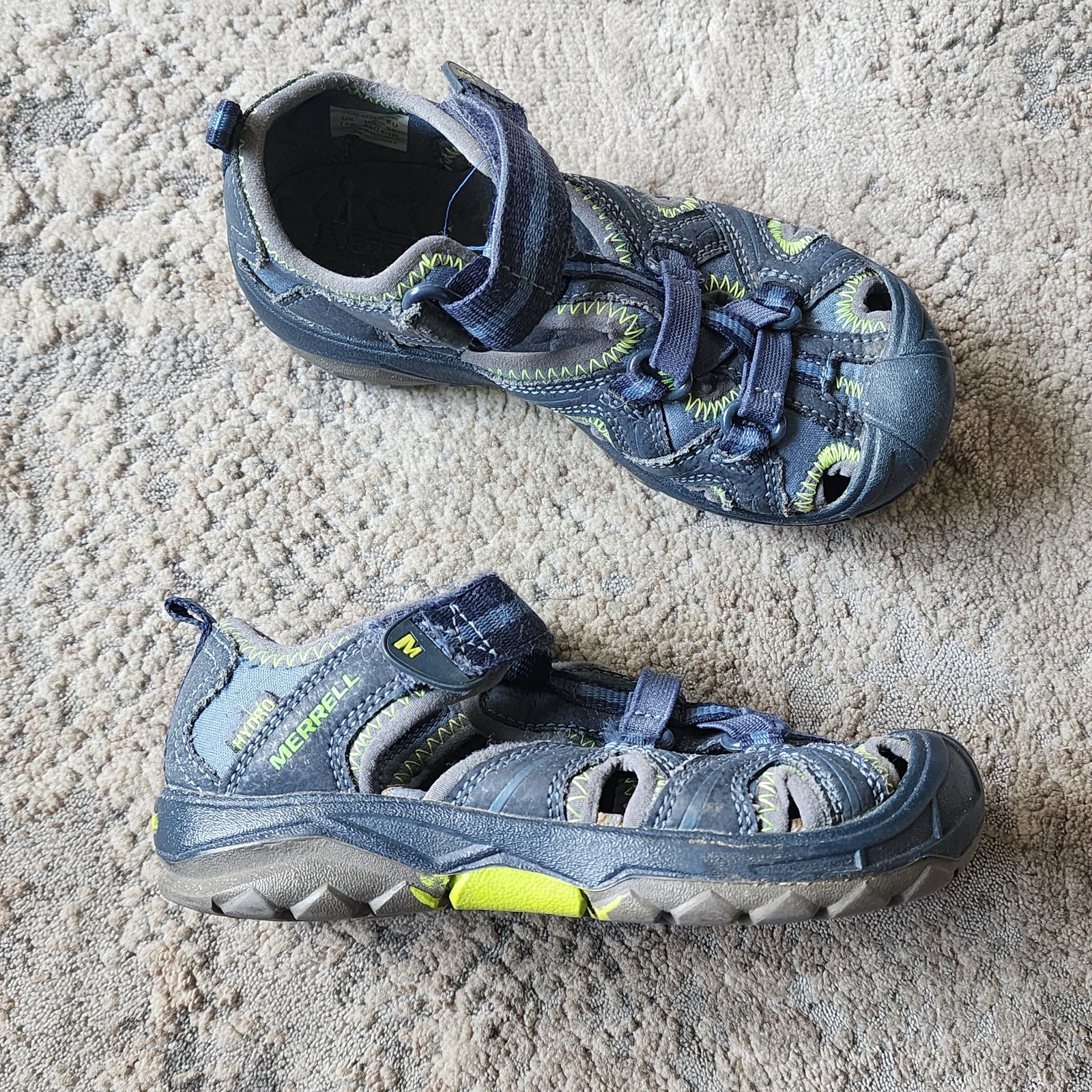 Merrell Hydro Hiker Trail 11 W sandali da trekking scarpe giovani blu verde