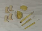 Vintage Barbie & Skipper Accessories - 1960s. Umbrellas, Rain Hats & Boots