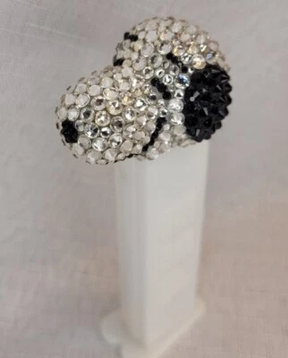 Peanuts Snoopy Bedazzled Jewled Crystal PEZ Dispenser Unique Rare - Image 1 of 4