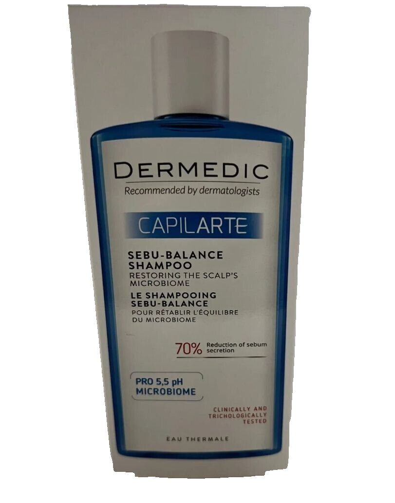 Dermedic Capilarte, Balancing Shampoo for Oily Hair, 300ml
