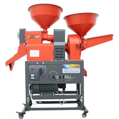 Rice Millet Corn Milling Crushing Machine 170kg Movable Feed Grinder 220V 2200W - Picture 17 of 24