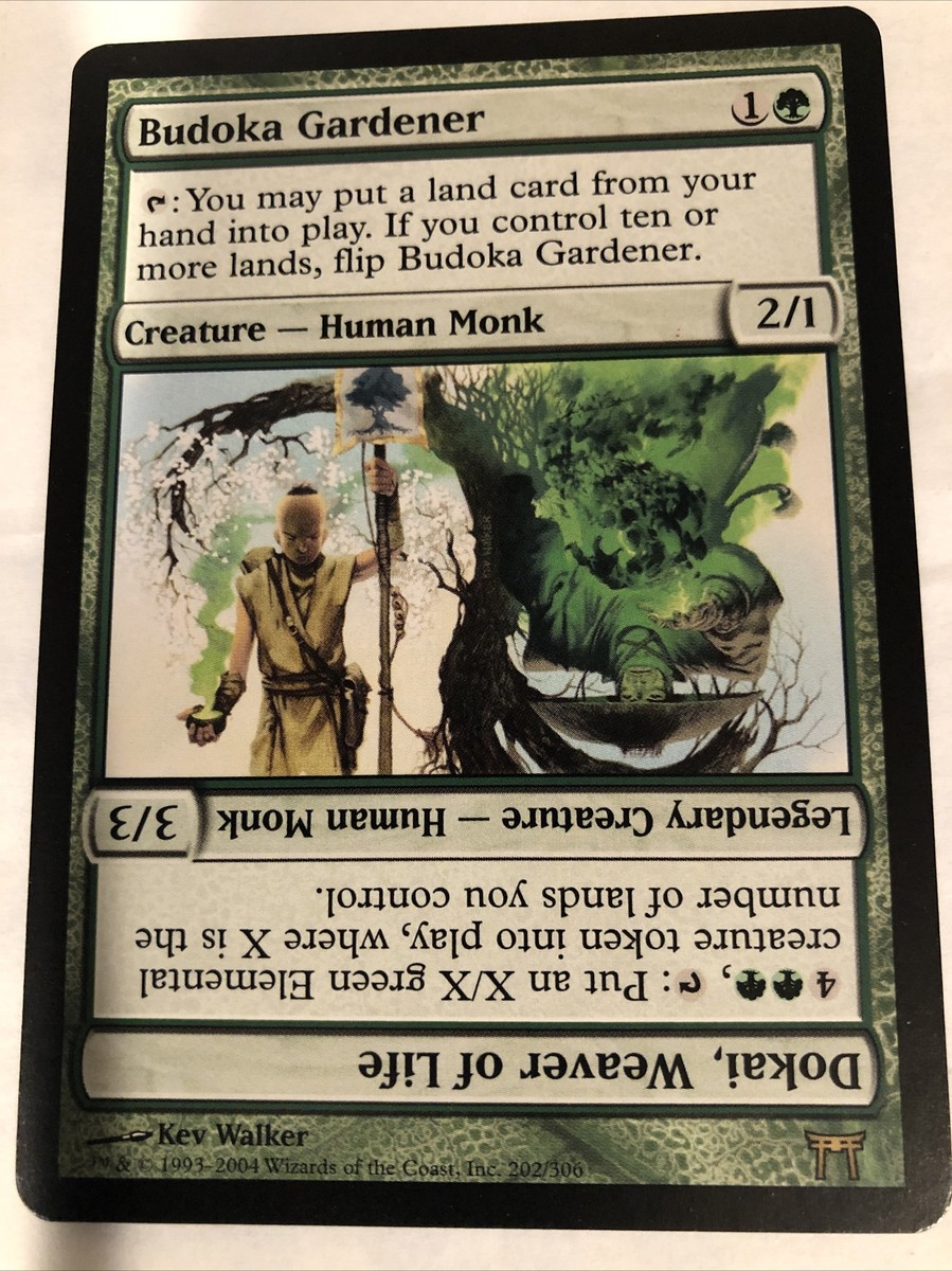 MTG Budoka Gardener Champions of Kamigawa 202/306 Regular