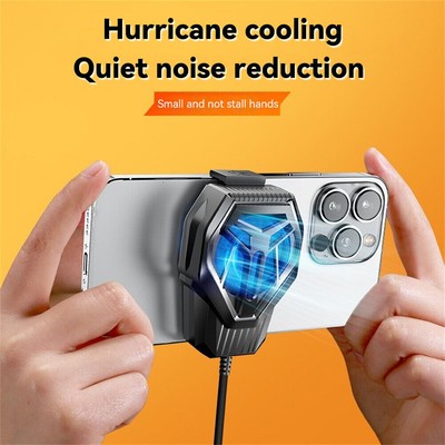 Gaming Mobile Phone Cooling Fan USB Rechargeable Gamepad Radiator Cooler