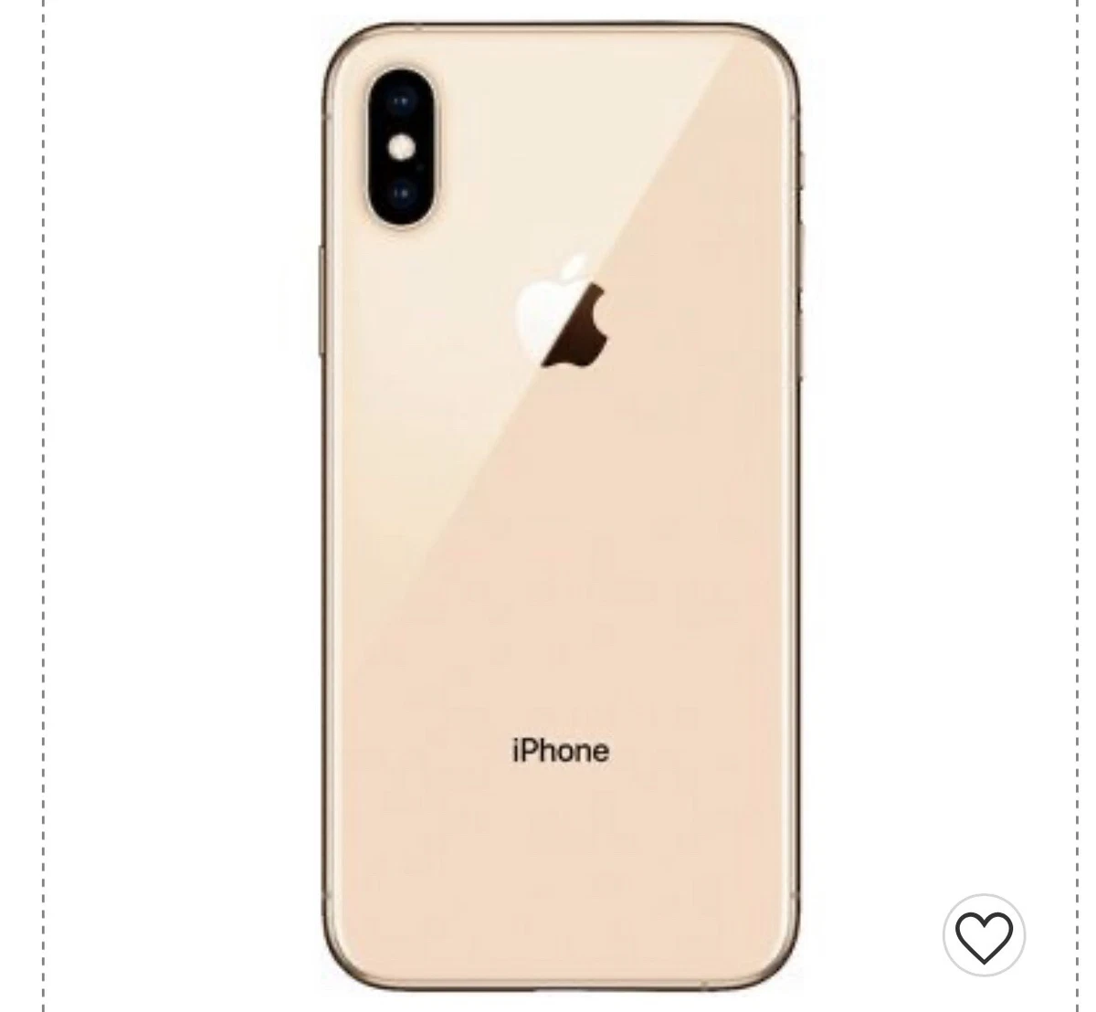 Apple iPhone XS - 256GB - Gold (Unlocked) A1920 (CDMA + GSM