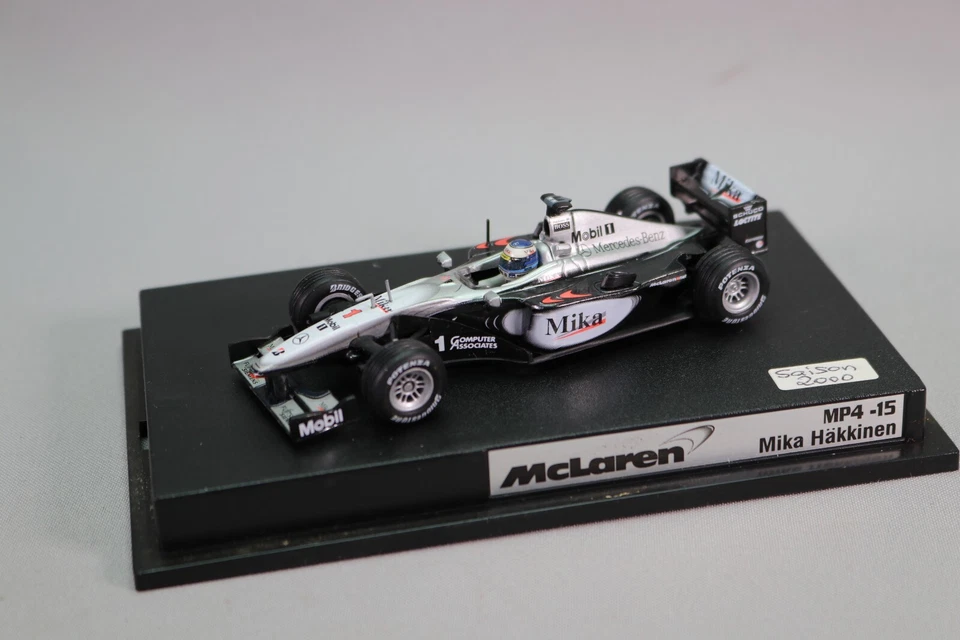LL1317 HOT WHEELS RACING 26750 1/43 1:43 1 McLaren Mercedes MP4/15 Hakkinen 2000 - Photo 4/4