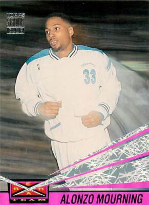 ALONZO MOURNING 1993-94 Topps Stadium Club BEAM TEAM #10 Hornets
