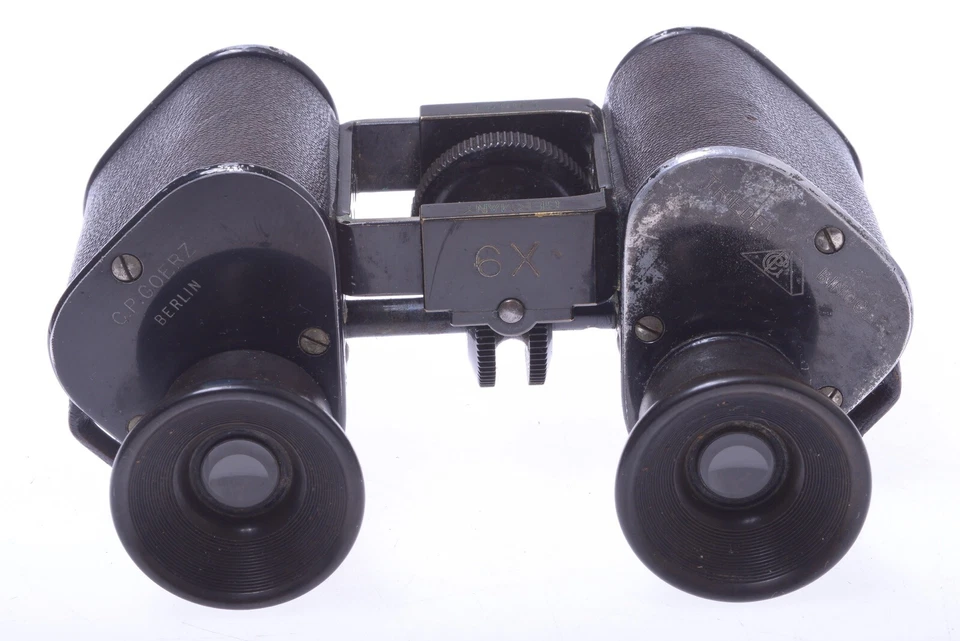 ✅ GOERZ BINOCULARS BINOCLE TRIEDER 6X ANTIQUE 6X20 W/ ORIGINAL CASE - Image 3 of 4