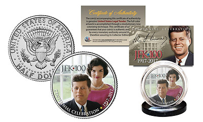 2017 Kennedy U.S Half Dollar Coin CENTENNIAL SPECIAL RELEASE JFK100 Privy Mark D Mint