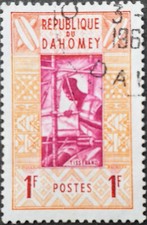 Republique du Dahomey dziś Benin, 1961-1 marka-MiNr.DY 178 stemplowane z podlepką