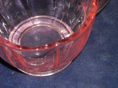 小物 sugar Depression Glass Sugar with Wheel-Cut Etching Pink | eBay