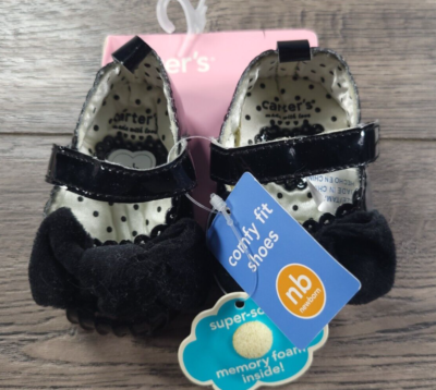 newborn black dress shoes Newborn Black Shoes