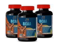 Image of blood sugar diet - BCAA 3000MG - essential amino energy naturally 3 BOTTLE