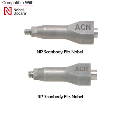 US Dental Nobel Biocare NP/RP Scan body Implant Analog CAD/CAM Impression