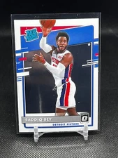 2020-21 Donruss Optic Basketball Rated Rookie Saddiq Bey #169 RC Pistons