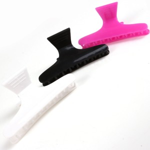 6x Large Butterfly Hair Grips 8cm Hairdresser Salon Clips Claws