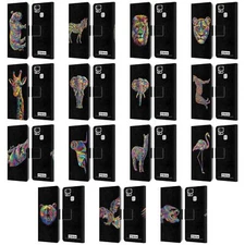 OFFICIAL P.D. MORENO ANIMALS LEATHER BOOK WALLET CASE FOR ASUS ZENFONE PHONES
