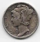 1945-D Mercury Dime - Nice Silver - #3