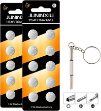 L1154F Battery AG13 L1154 LR44 SR44 A76 Button L1154H Button Batteries Alkaline