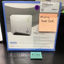 alula RE6130P-LX-X Connect+ Security  **MISSING POWER CORD** 🟣