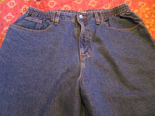 FLANNEL LINED JEANS WOMENS BLUE 