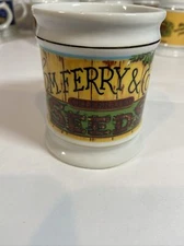 VINTAGE D.M. FERRY &CO. SEEDS ADVERTISING COUNTRY STORE COFFEE CUP MUG