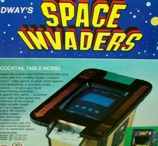 Space Invaders Arcade FLYER Original 1978 NOS Video Game Artwork Print Retro 