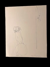 NIKITA POLYANSKY Signed Ink Drawing