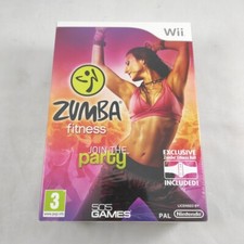 ZUMBA FITNESS GIOCO & CINTURA IN SCATOLA NUOVO - SIGILLATO Nintendo Wii
