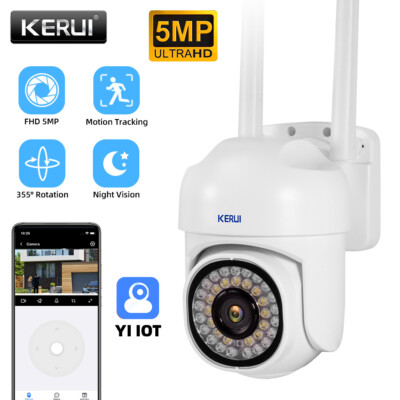 KERUI Wireless 5MP WiFi Security Camera System Smart Outdoor Night Vision 1080P