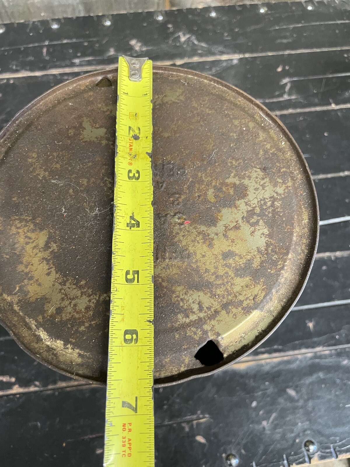 Vintage 5 Qt Pennzoil Motor Oil Gas Service Station Advertising Tin Can ...