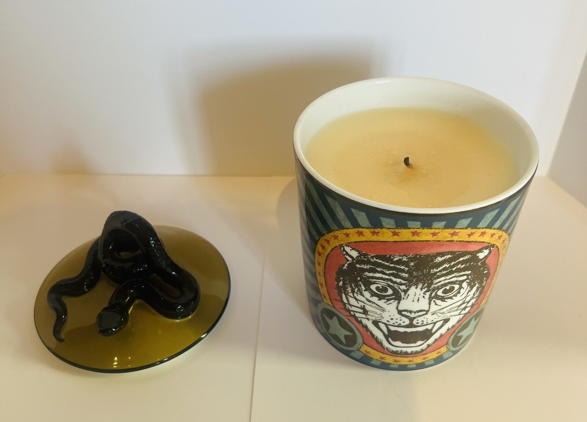 Gucci Soave Amore XL Angry Cat Snake Candle Richard Ginori Gucci Soave Amore XL Angry Cat Snake Candle Richard Ginori