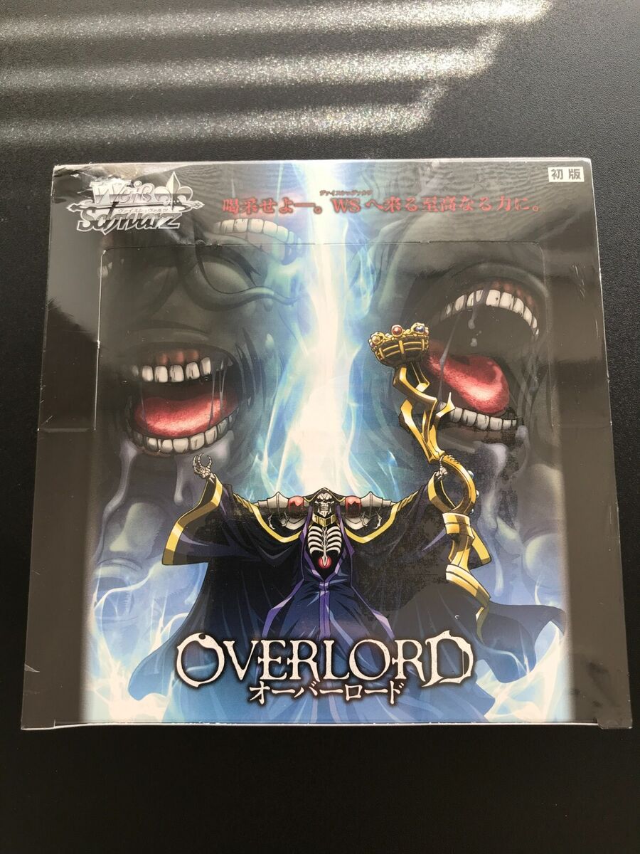 Weiss Schwarz OVERLORD Vol.2 Booster Pack Box Bushiroad Japan