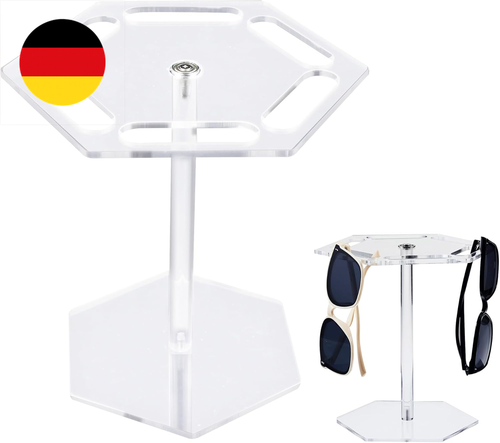 2 Stück Sonnenbrillen Halter Brillenständer Kann 5 Paare Halten