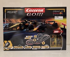 Carrera Go F1 2025 Slot Car Set Mclaren Lando Norris and Redbull Max Verstappen