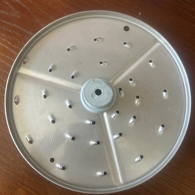 Robot Coupe RG2 Shredder Grater Plate Disc Used 