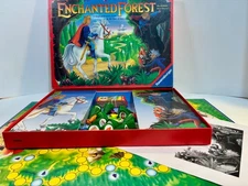 ENCHANTED FOREST Treasure Hunt Board Game Ravensburger 1994 English Complete