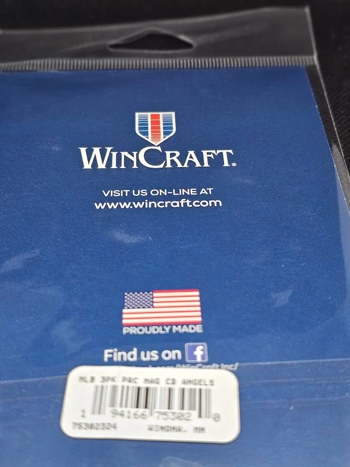 Los Angeles Angels 3pc Magnet Set - Image 2 of 2