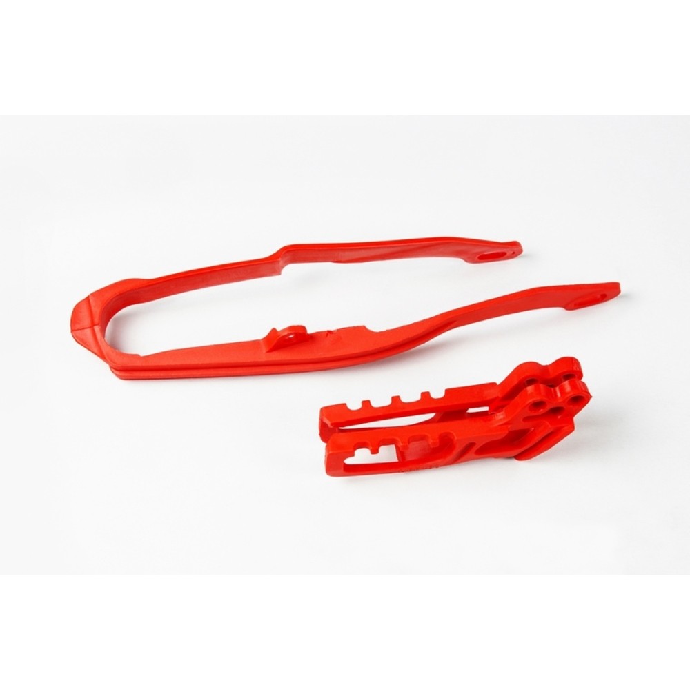 Free Shipping Guide Chains + UFO Red Skate HO04632-070 For Motorcycle Parts