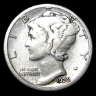 1926-S Mercury Dime Silver  ---- Nice Details Rare Coin ---- #533U