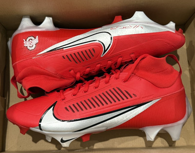 SAMPLE Size 11 Nike Vapor Edge Pro 360 2 Ohio State PE Football Cleats Red Nike Vapor Edge Pro 360 Ohio State PE Football Cleats Red  main image 2