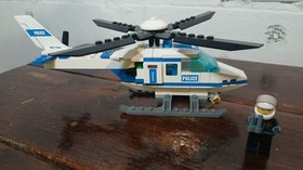 LEGO CITY: Police Helicopter (7741) Complete Retired Set 