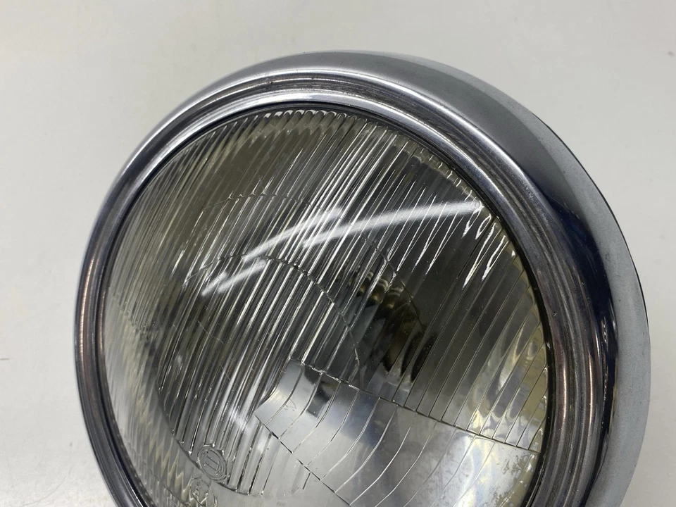 Mercedes W110 Heckflosse Front Scheinwerfer Chrom Ring Rahmen BOSCH mit Dichtung - Bild 2 von 4