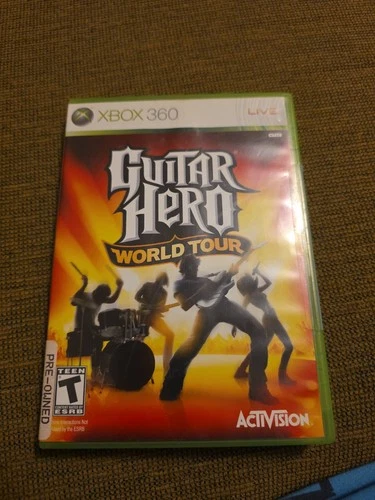Guitar Hero World Tour Xbox 360 Game CIB