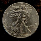 1945 Walking Liberty Half Silver Dollar