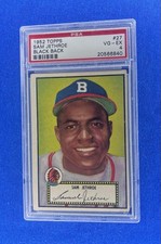1952 Topps - Sam Jethroe #27 Black Back PSA 4